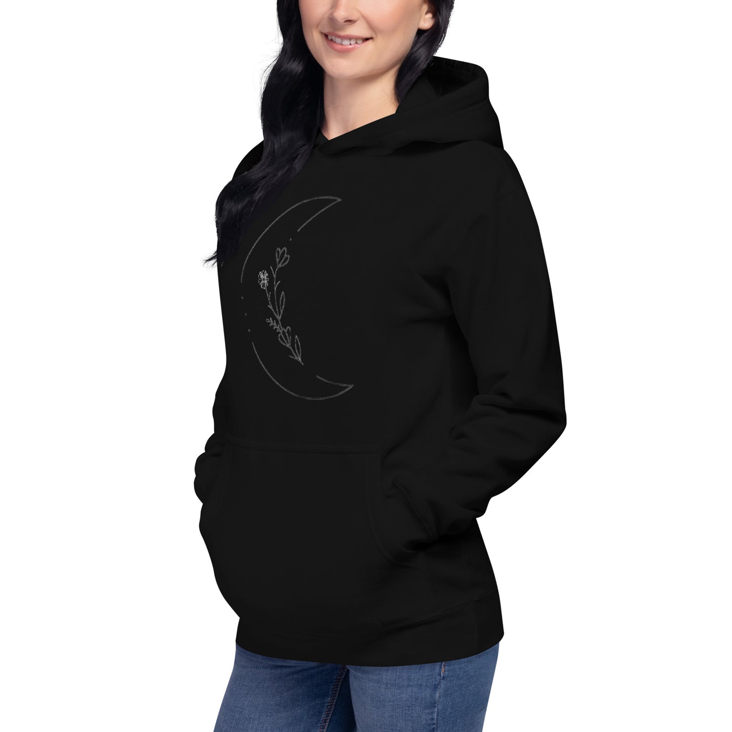 Women Black Hoodie